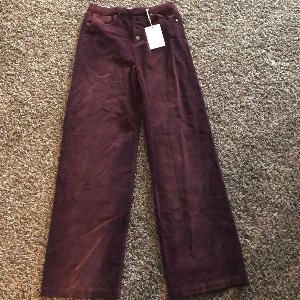 Wide leg trouser